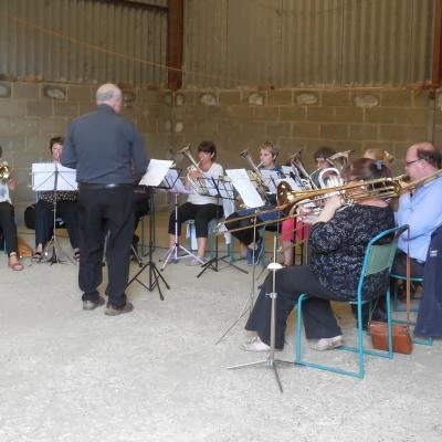 brass band for the barn service