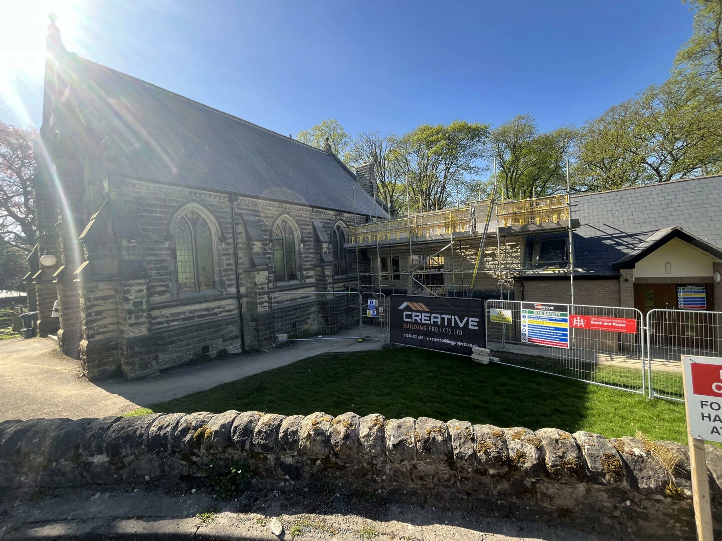 building work at darley dale