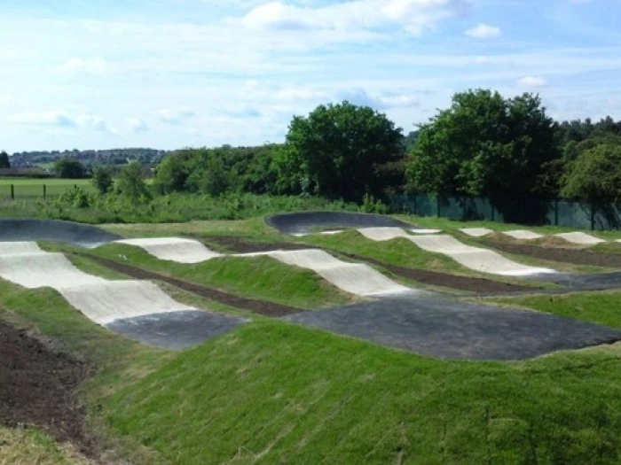 burnwood school pump track