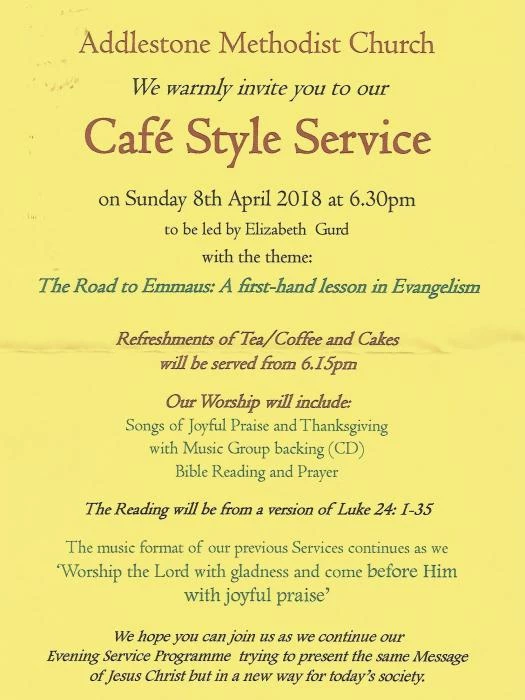 cafe style service  april 18