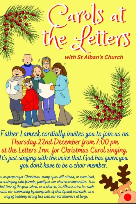 carols at the letters