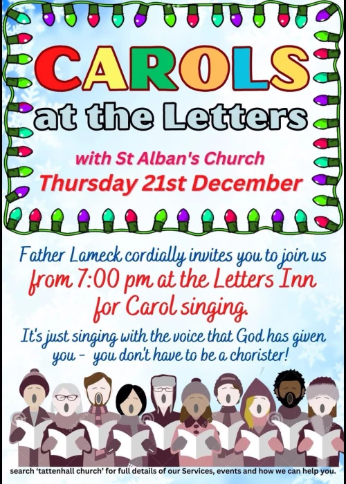carols at the letters