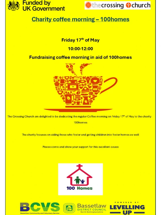 charity coffee morning  100homes 1