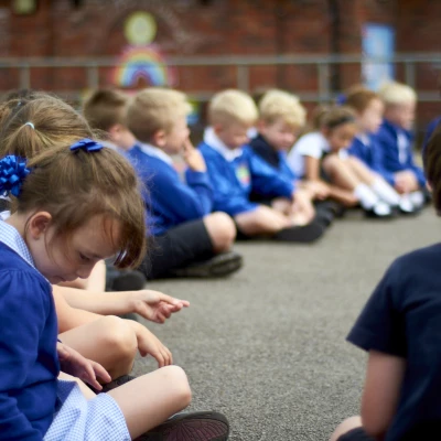 children sitting