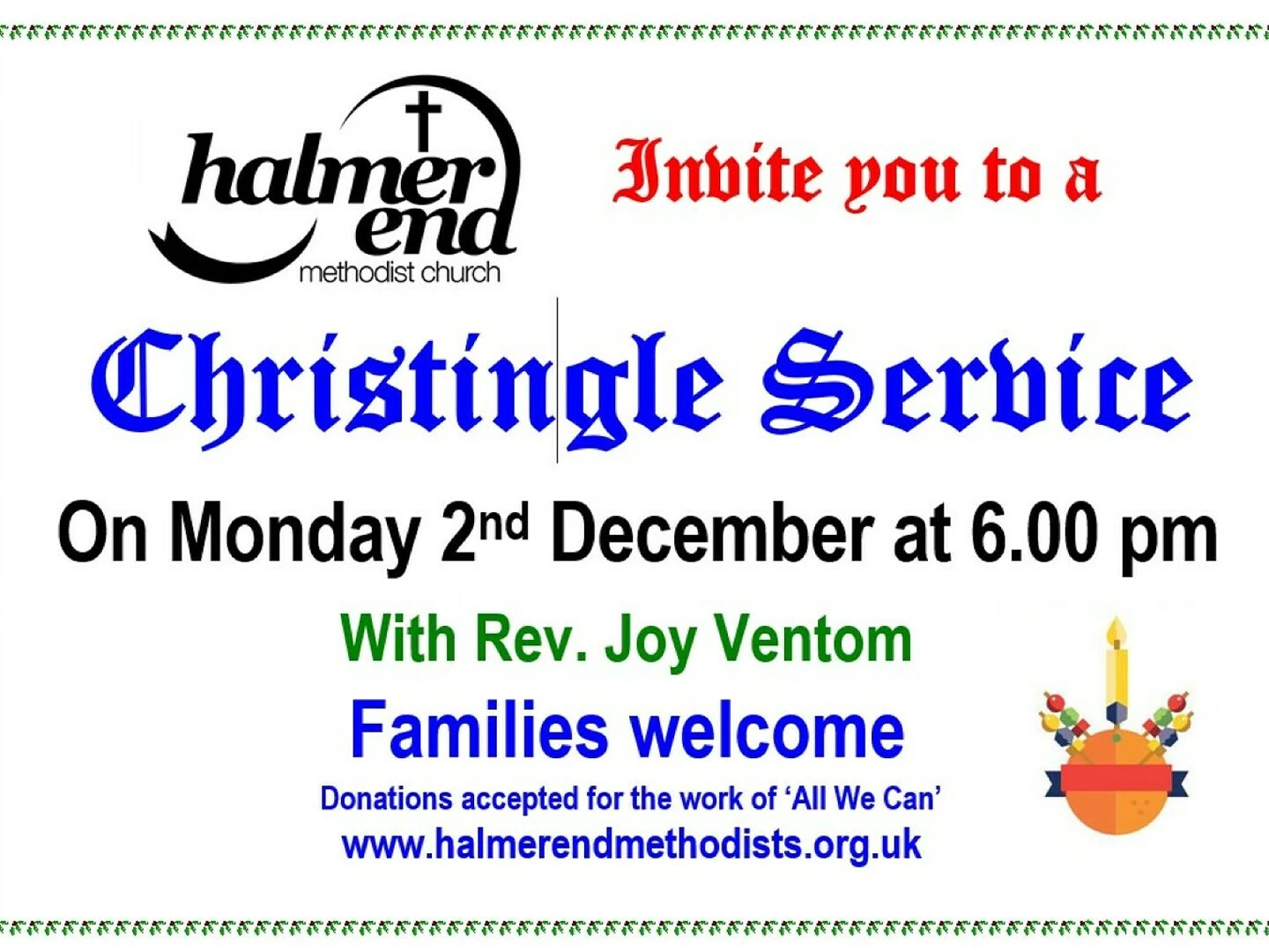 christingle service 2024