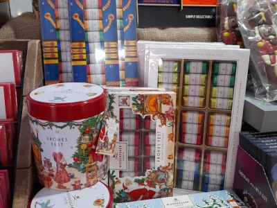 christmas chocolates goodies at lllovely