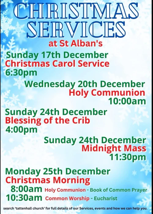 christmas services at st alban39s