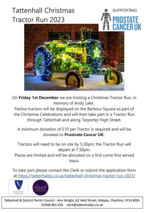 christmas tractor run