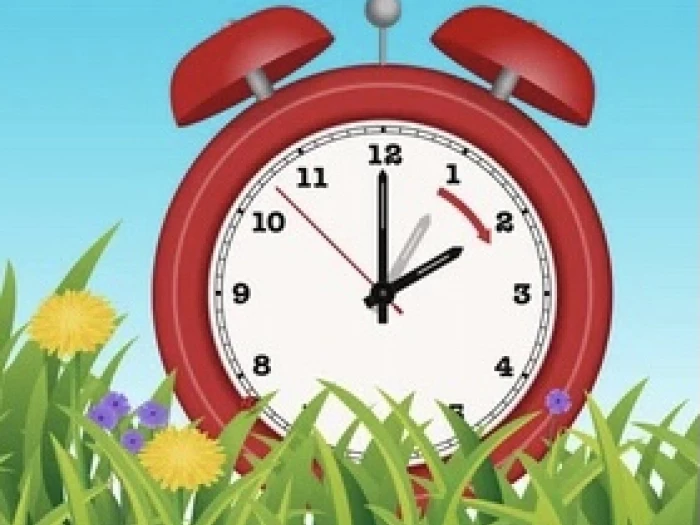 clocks forward