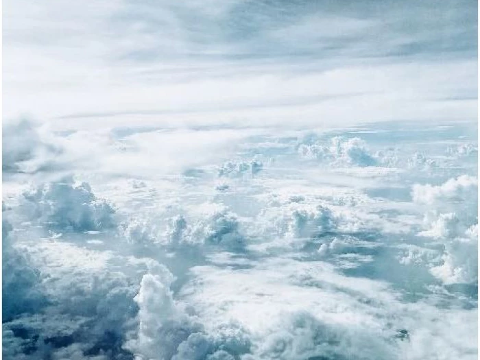clouds from above