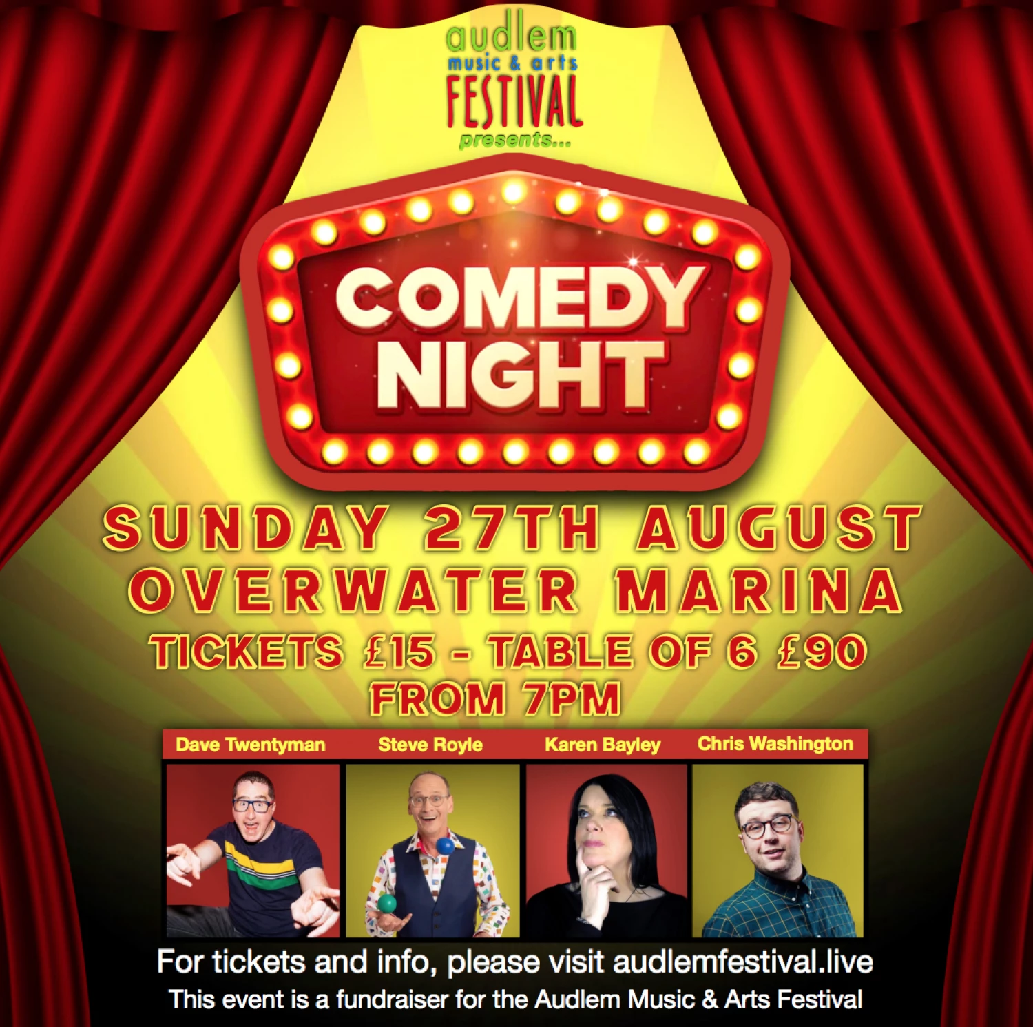 comedy at marina
