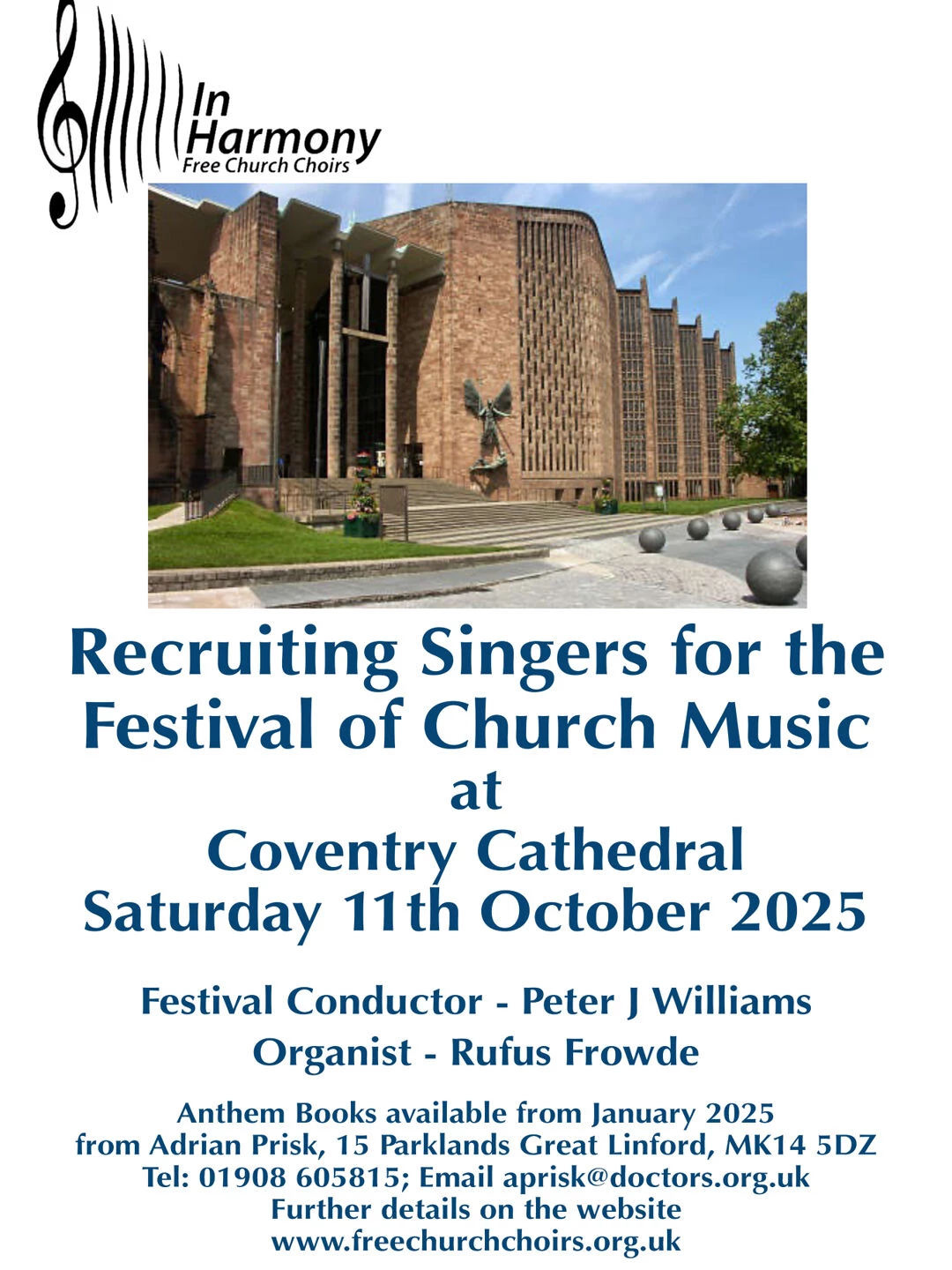 coventry2025coventry singers poster