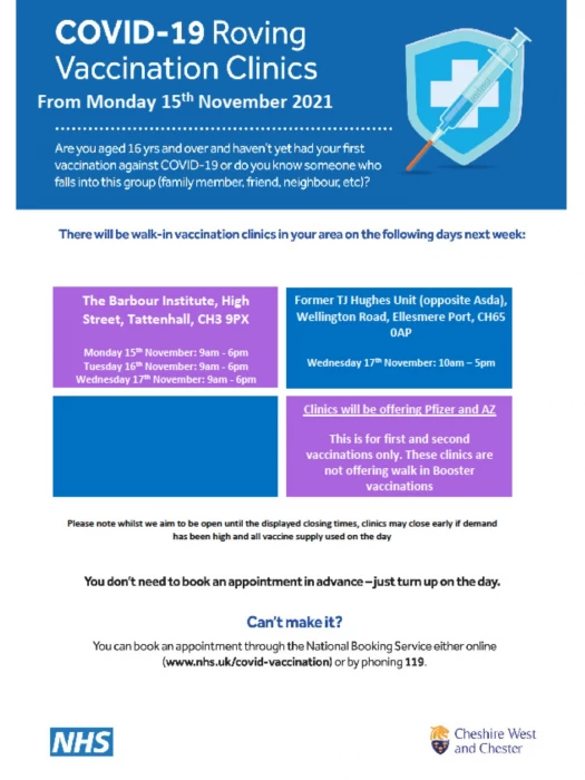 covid clinic 15 nov