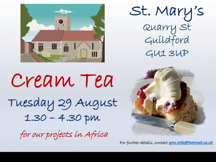 cream tea for africa 2023