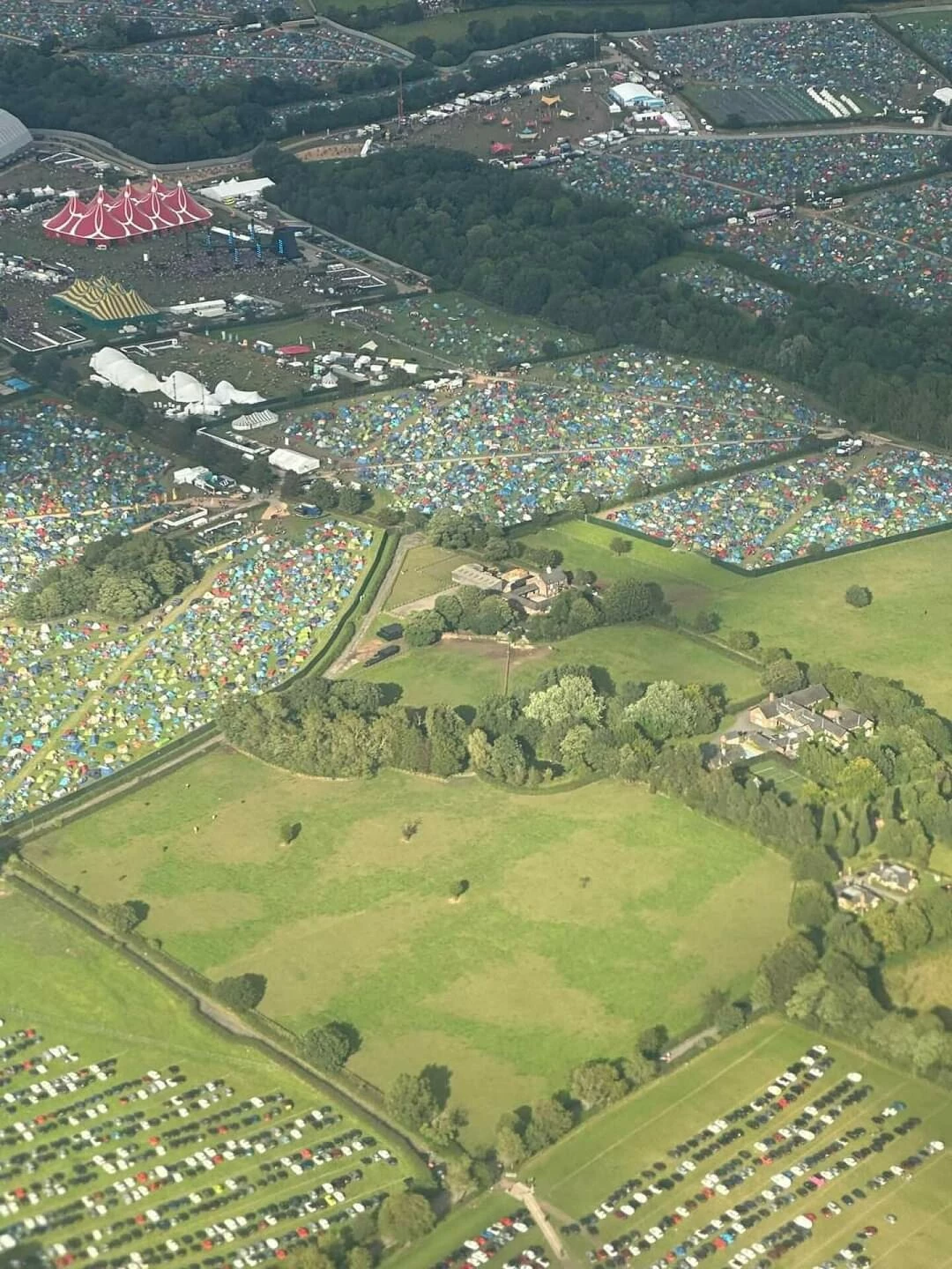 creamfields aerial view 2