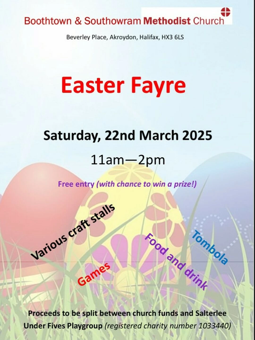 easter fayre 2025