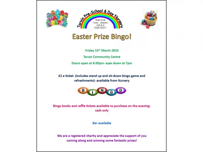 easter prize bingo 2024 4x3