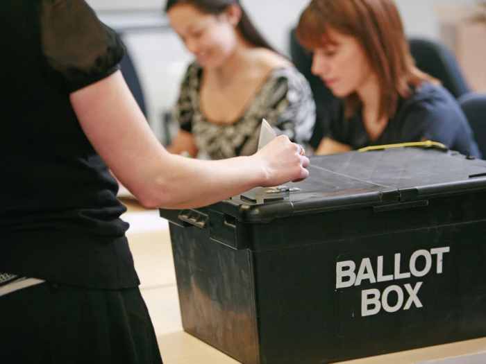 election ballet box