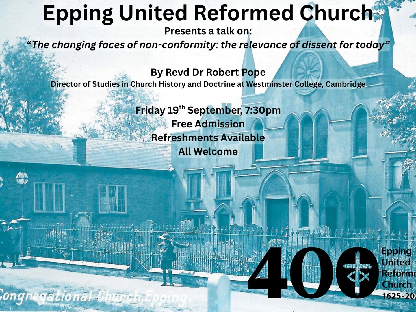 epping urc robert pope talk