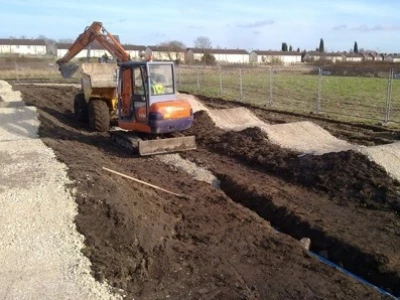 europa way bmx pump track groundworks