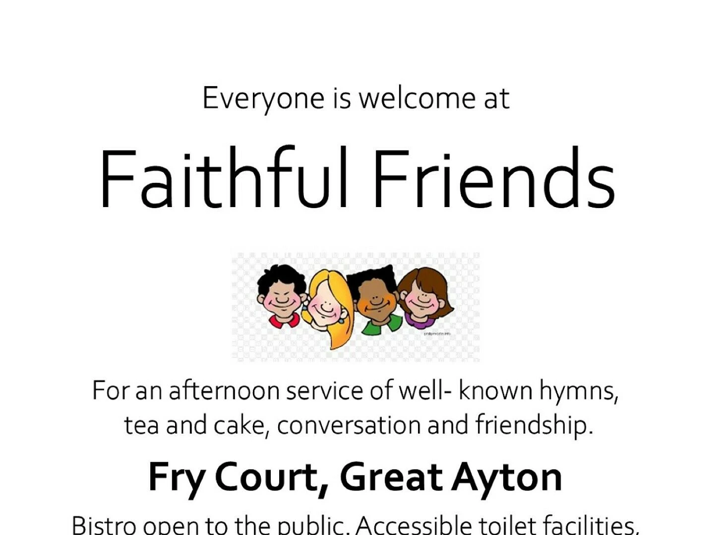 faithful friends spring 2025