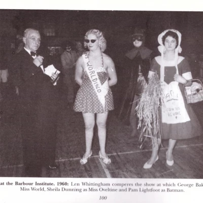 fancy dress at the barbour 1960