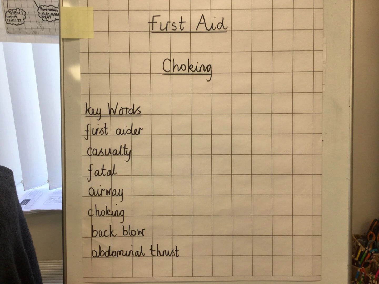 first aid