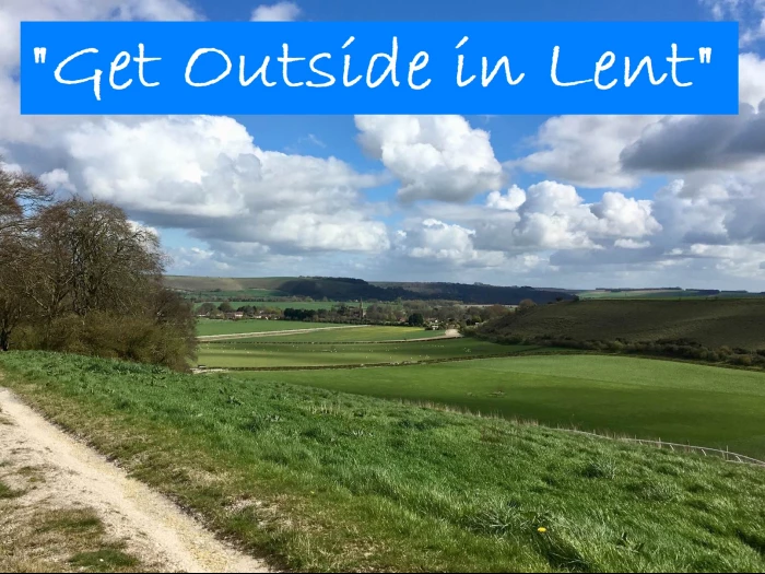 get outside in lent
