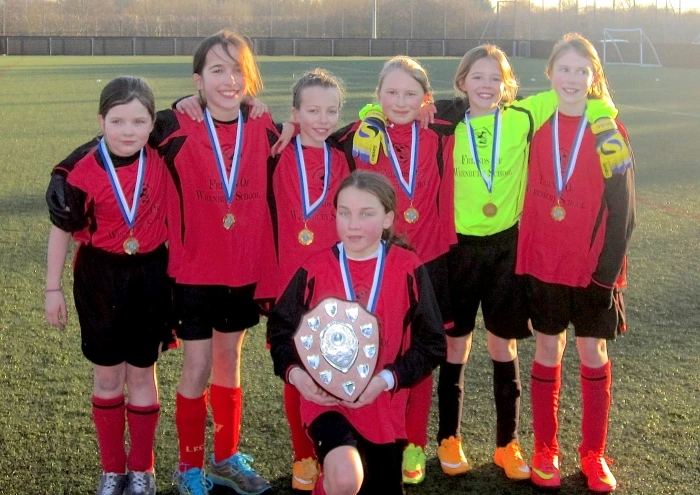 girls football team