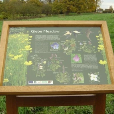 glebe meadow noticeboard