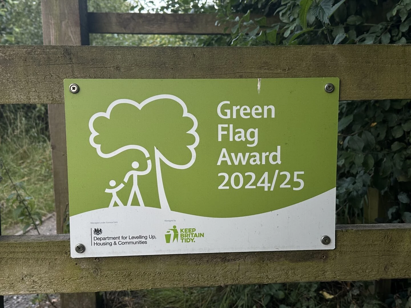 green flag award 202425