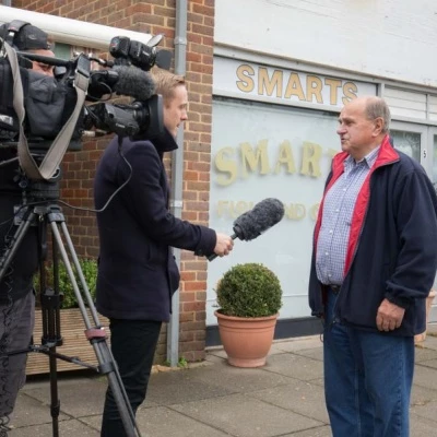 haddenham resident interviewed by bbc south