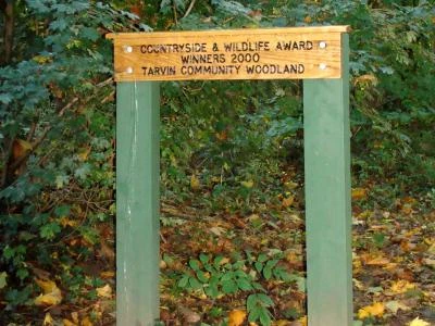 hockenhull lane oak award sign