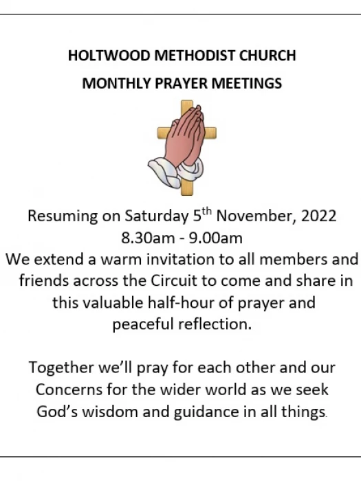 holtwood prayers meetings