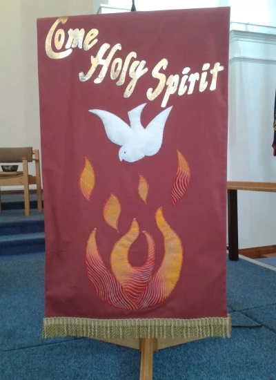holy spirit banner