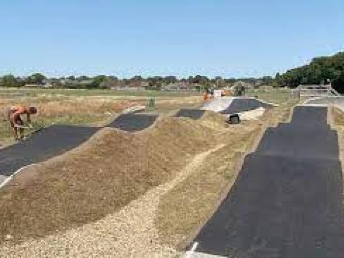 hordle pump track groundworks