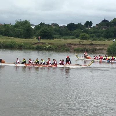 in the lead