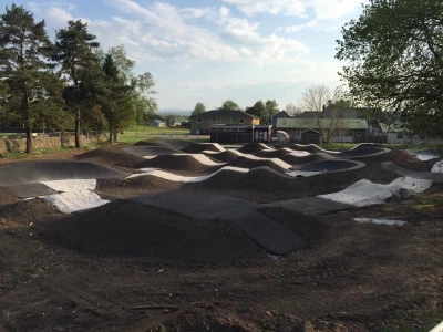 ingleton pump track comstruction