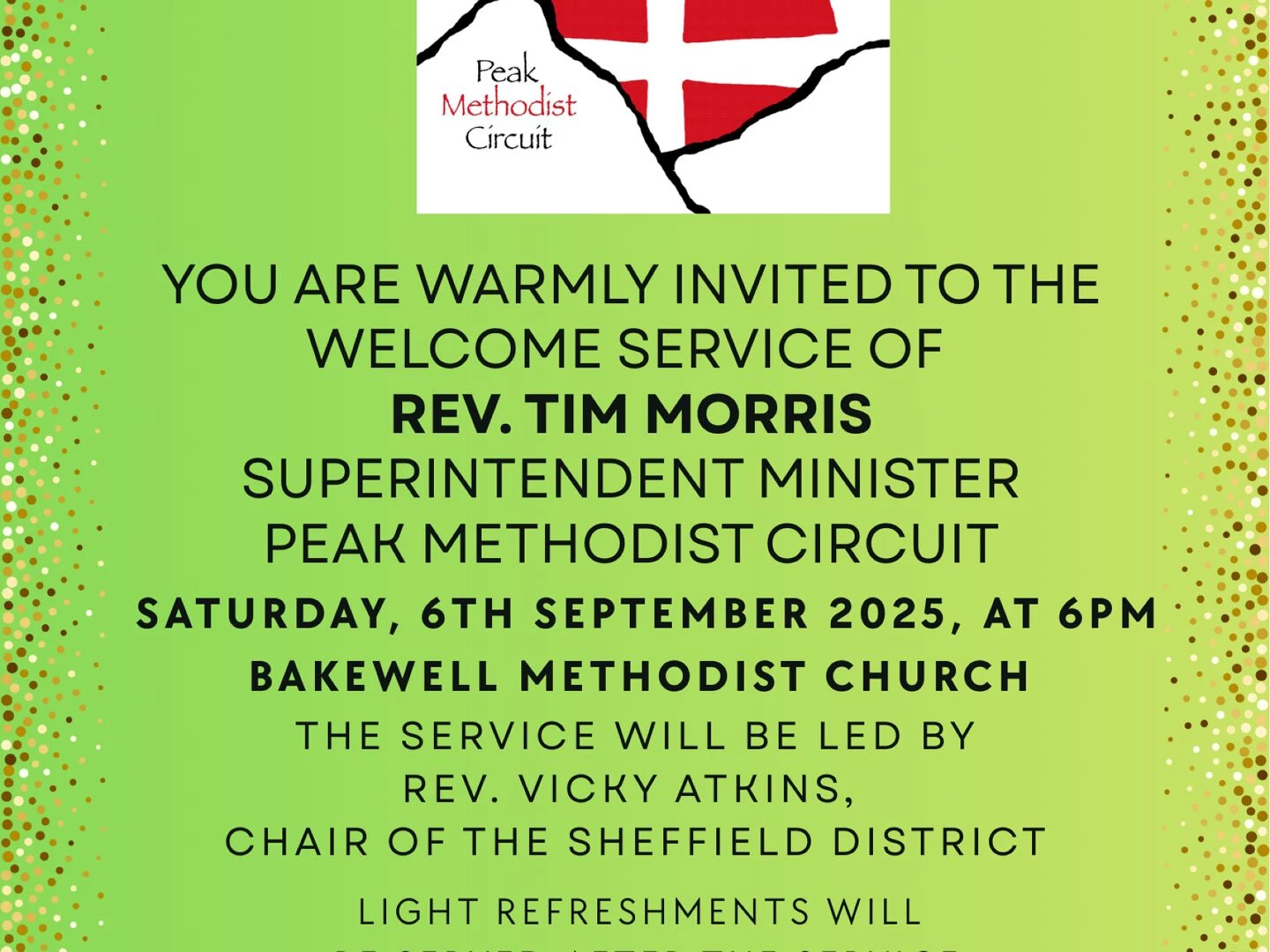 invitation  welcome service rev