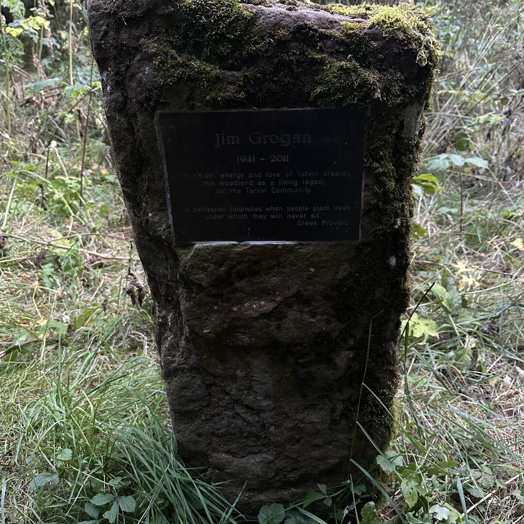 jim grogan memorial stone 2025