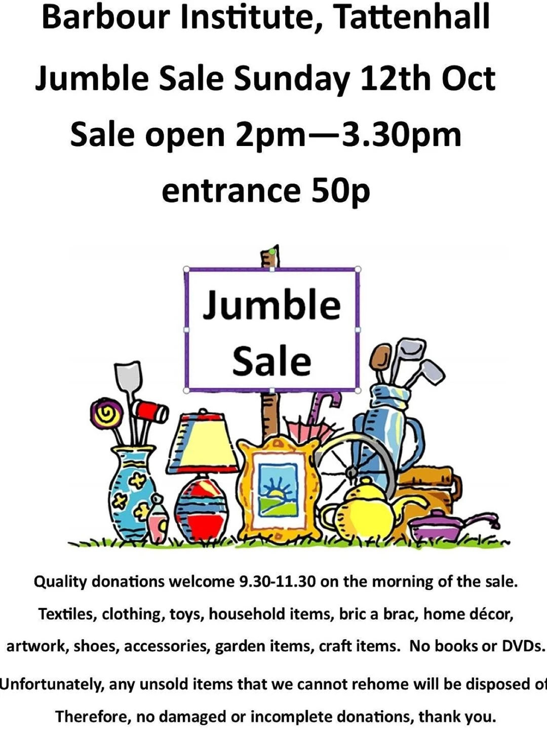 jumble sale