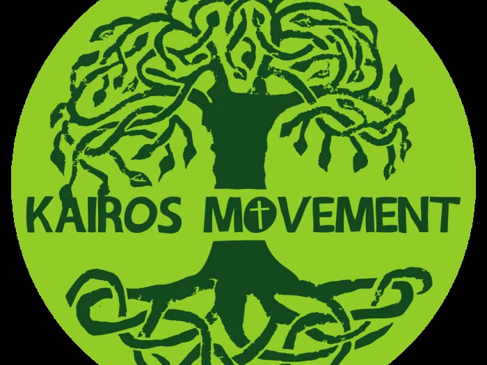 kairos movement logodark green on light greencircle