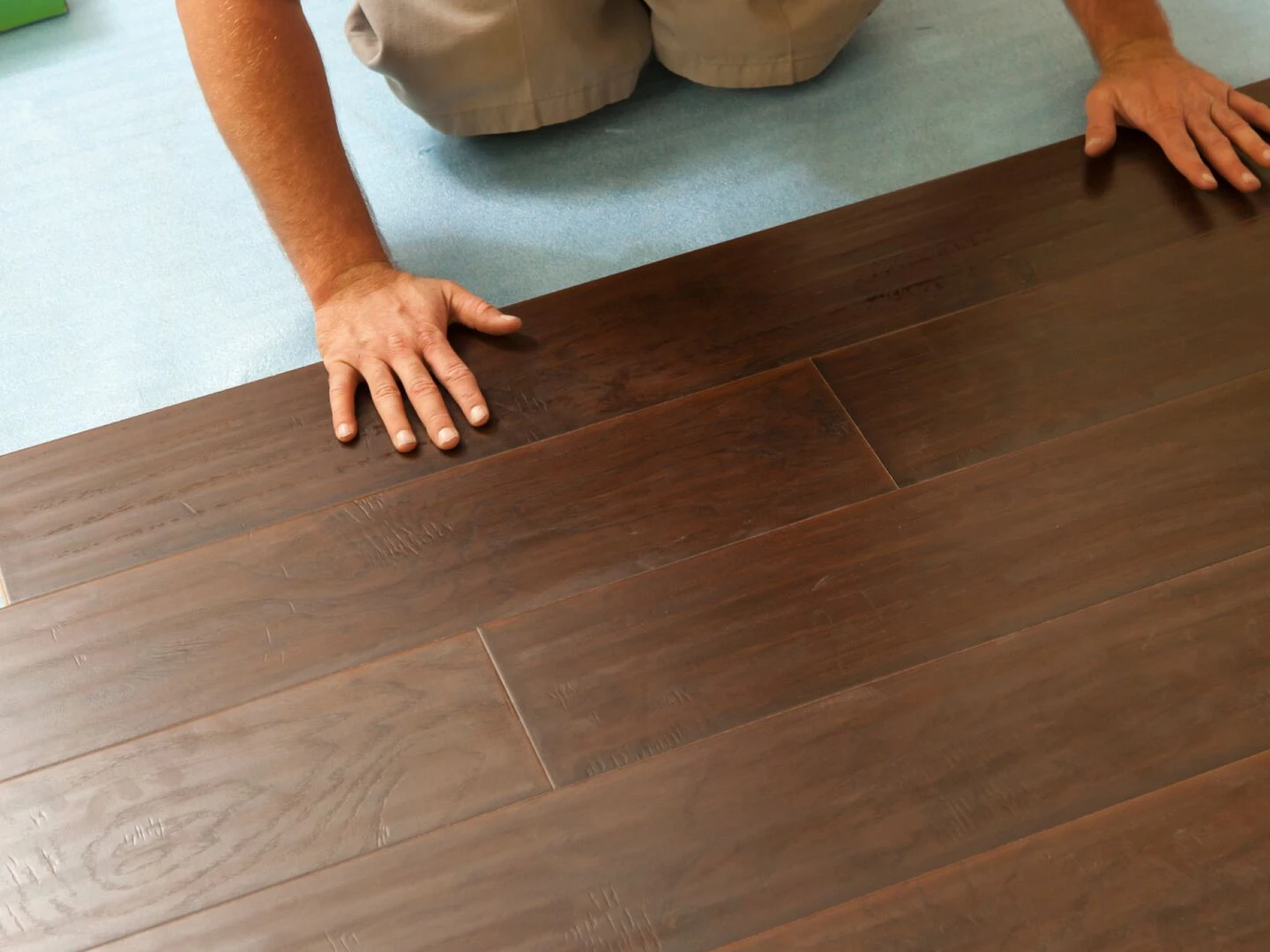 laminate floor fitting