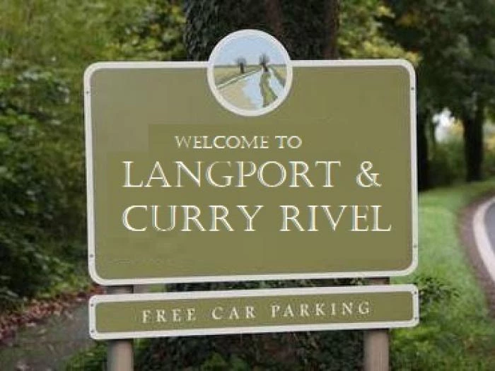 langport and curry rivel sign