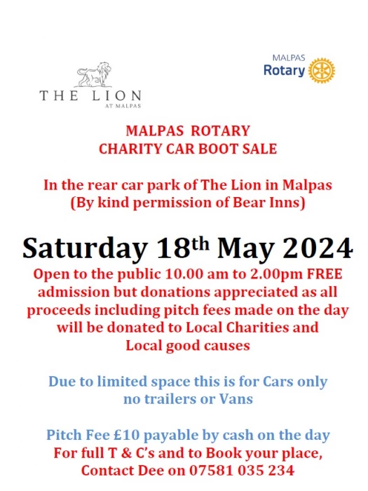 lion car boot sale