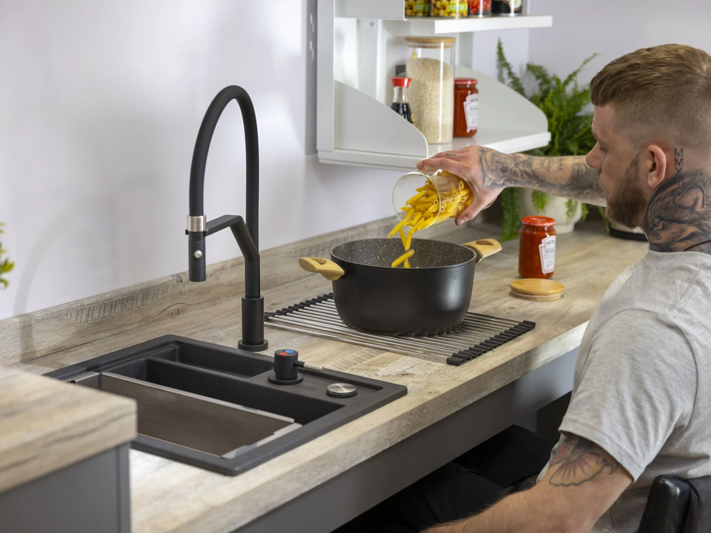 livinc is an inclusive sink and tap solution that