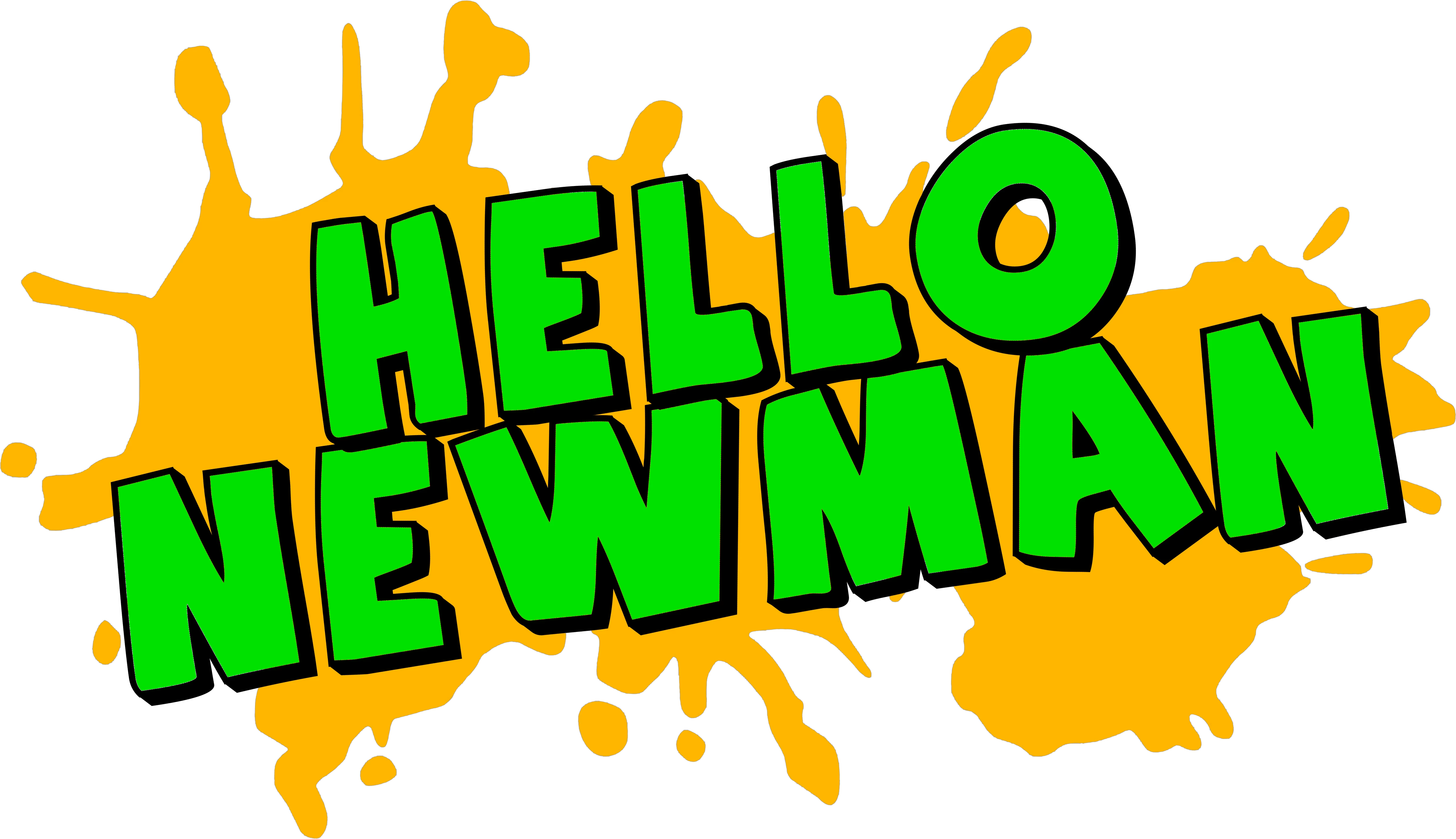 Hello Newman Logo Link