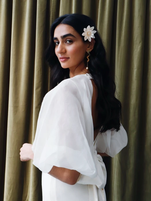 meadow comb set in white 2