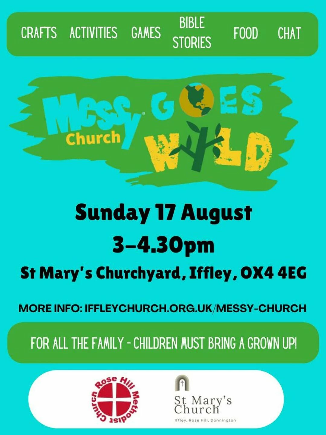 messy church goes wild