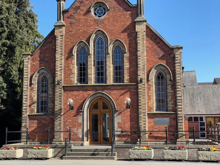 methodist church in spring